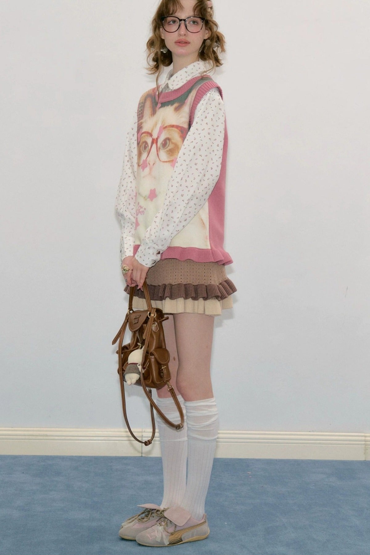 Star Polka Dot Cat Vest