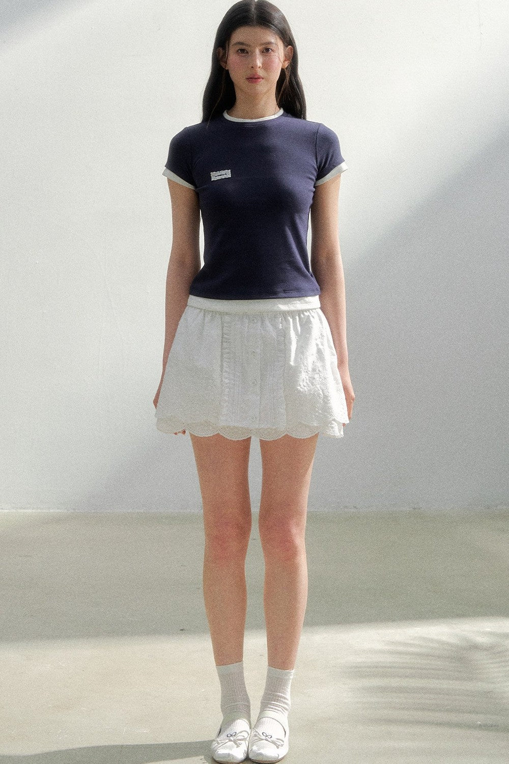 Oxygen Cotton Contrast Tee