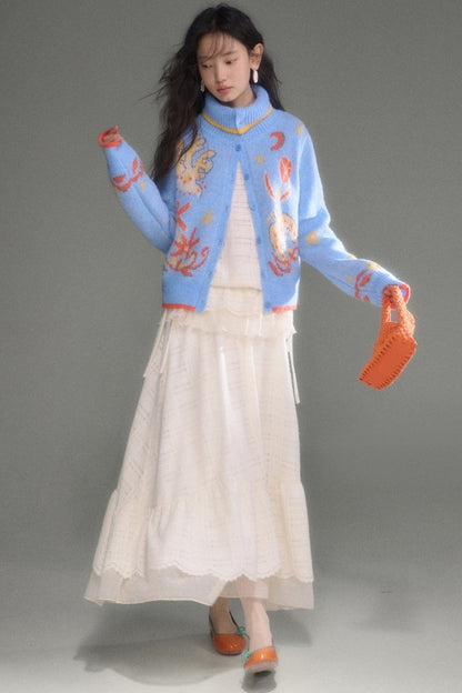 Bird Tulip Wool Knit Set-Up