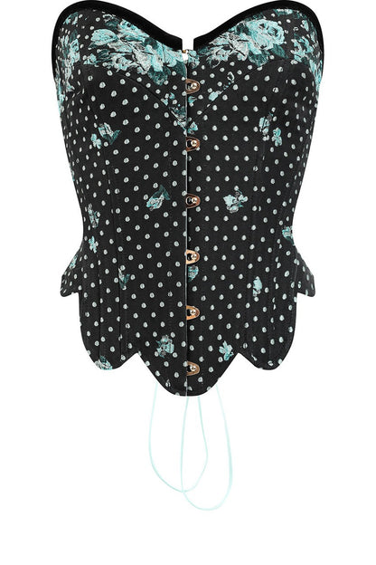 French Retro Fishbone Corset Skirt Dress Set-Up