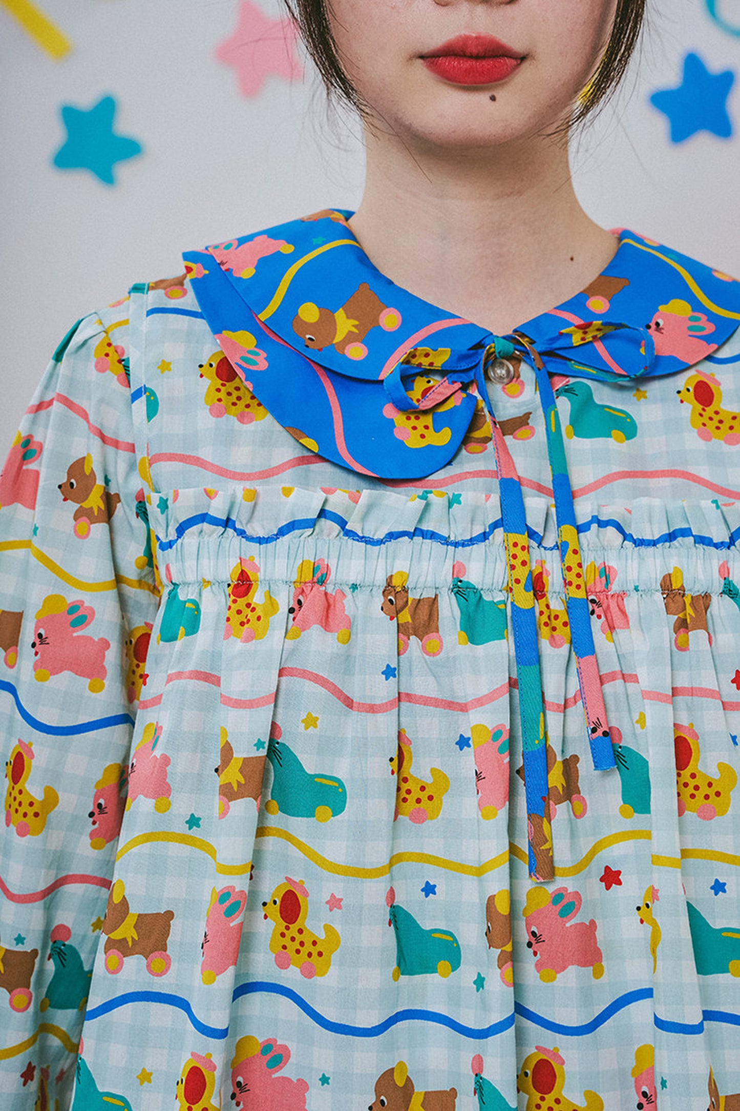 Japanese Style Floral Print Vest