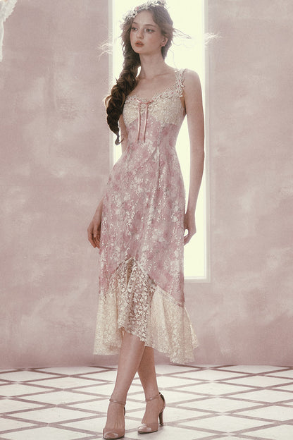 Floral French Romantic Dress and Skirt Set-Up