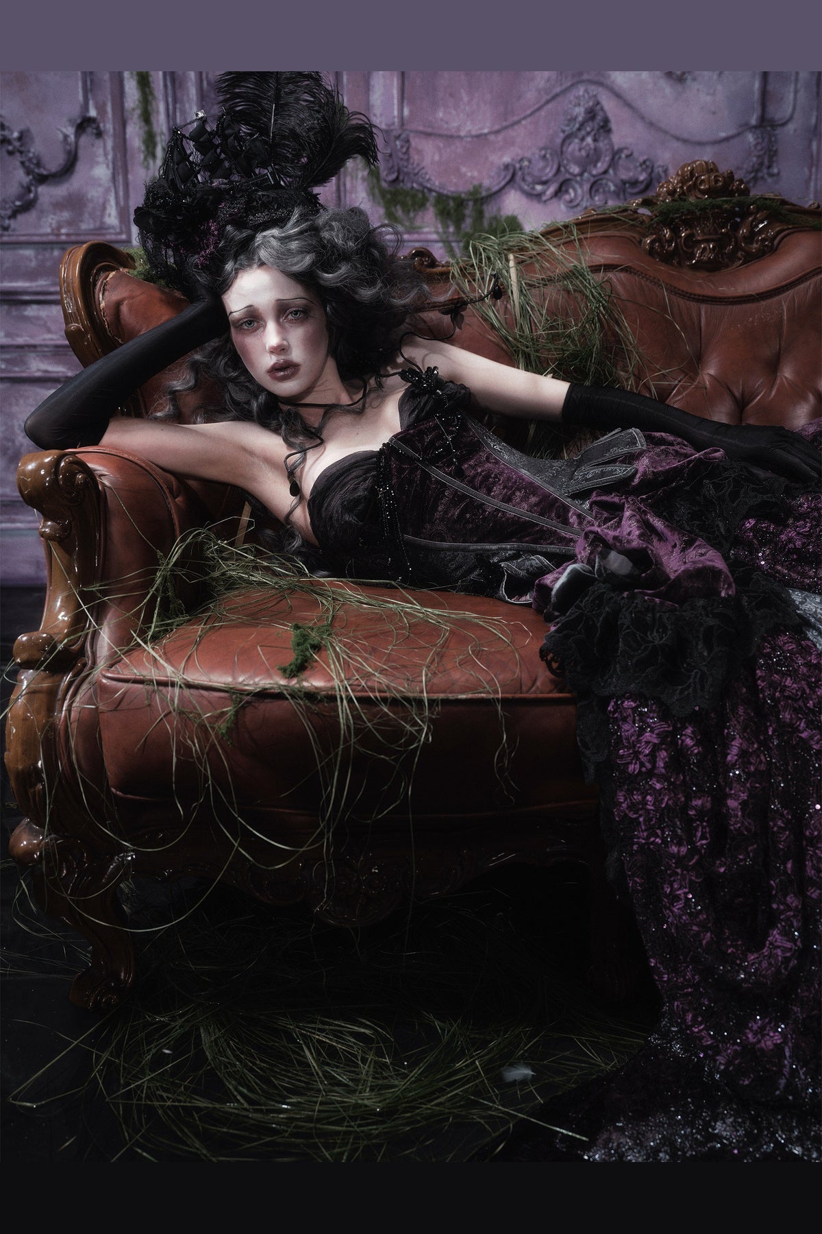 Butterfly Ghost Fishbone Corset