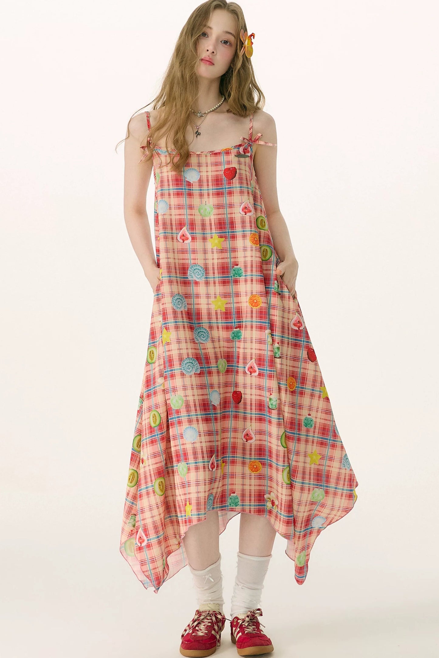Sweet Dreams Plaid Fun Print Dress
