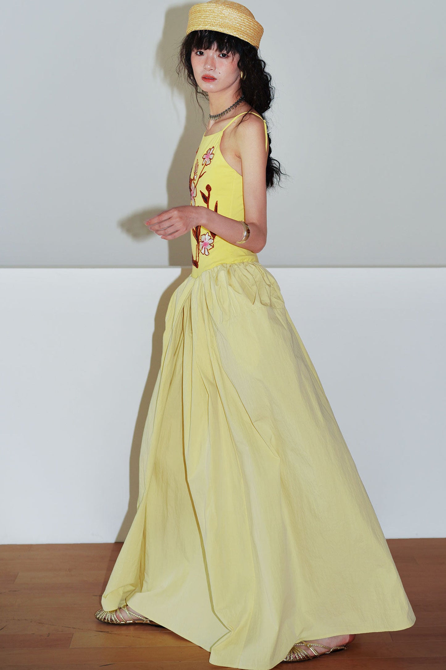 3D Embroidered Vacation Dress