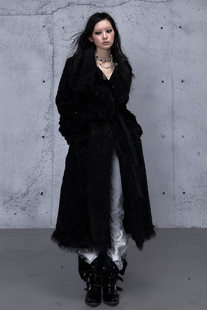 Reversible Cheetah Print Faux Fur Coat