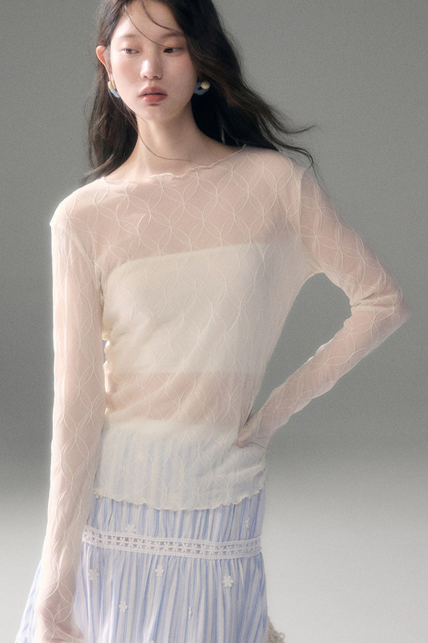 Echo of the Wind Lace Top
