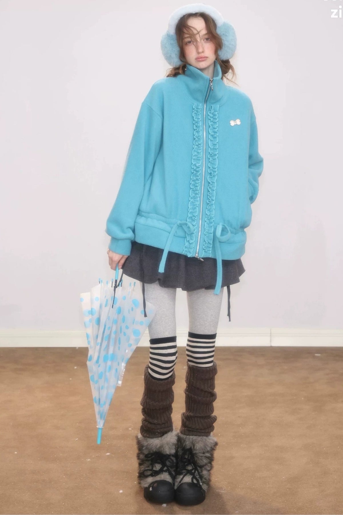 Soft Fleece Zipper Jacket