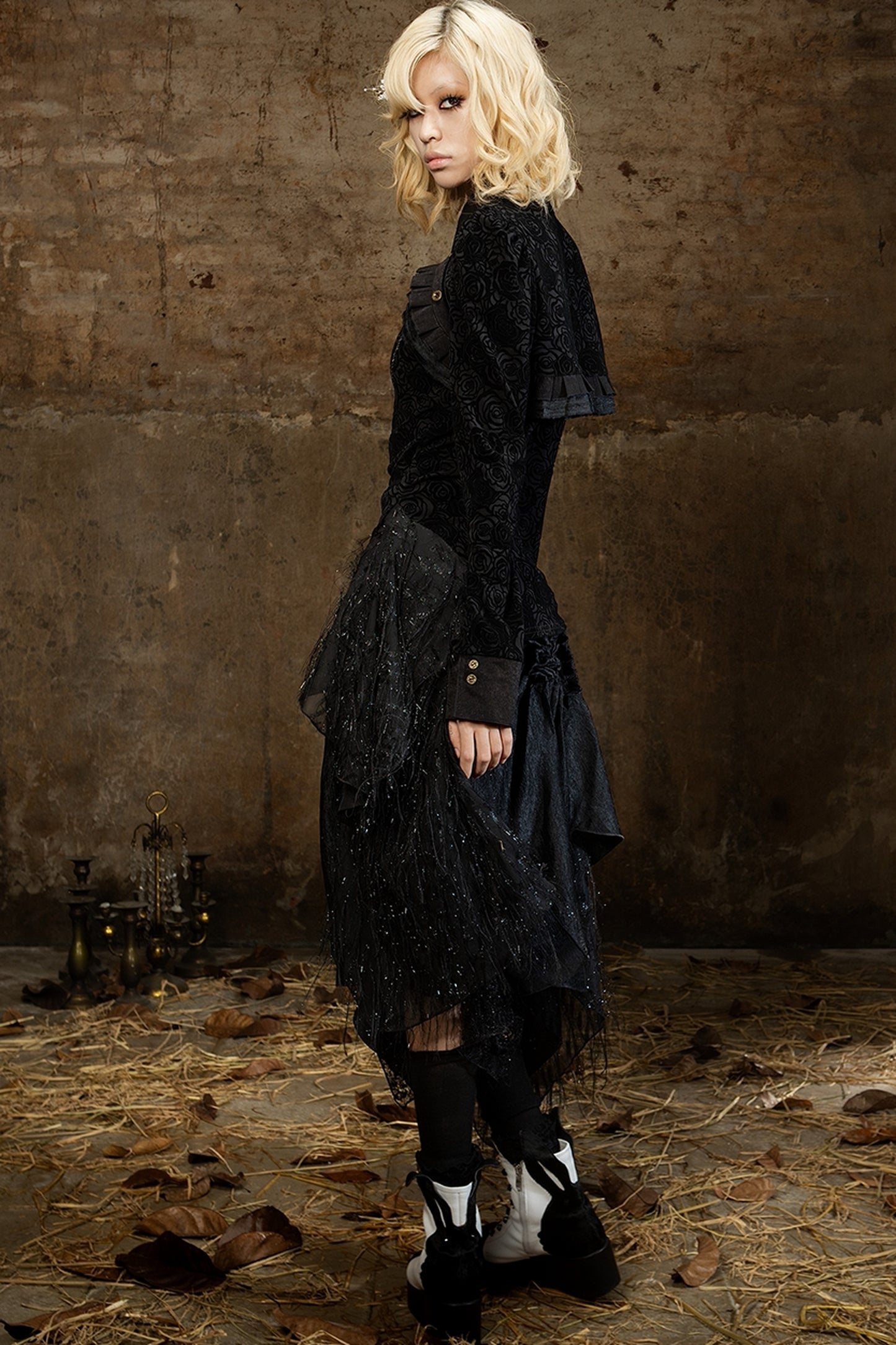 Gothic Punk Long-Sleeved Jacket