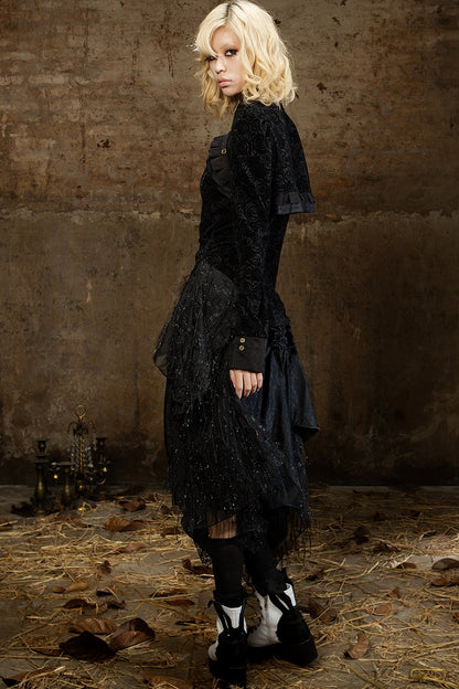 Gothic Punk Long-Sleeved Jacket