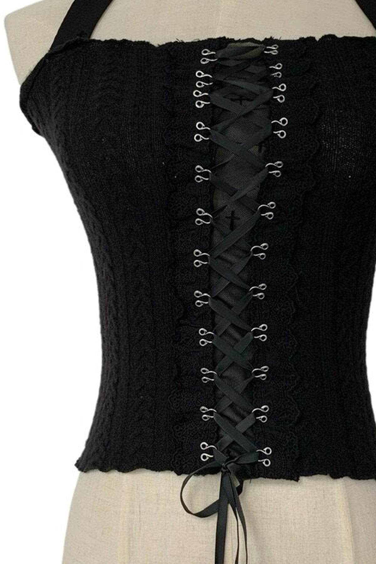 Set di coprispalle in maglia, top a fascia stile corsetto e giacca