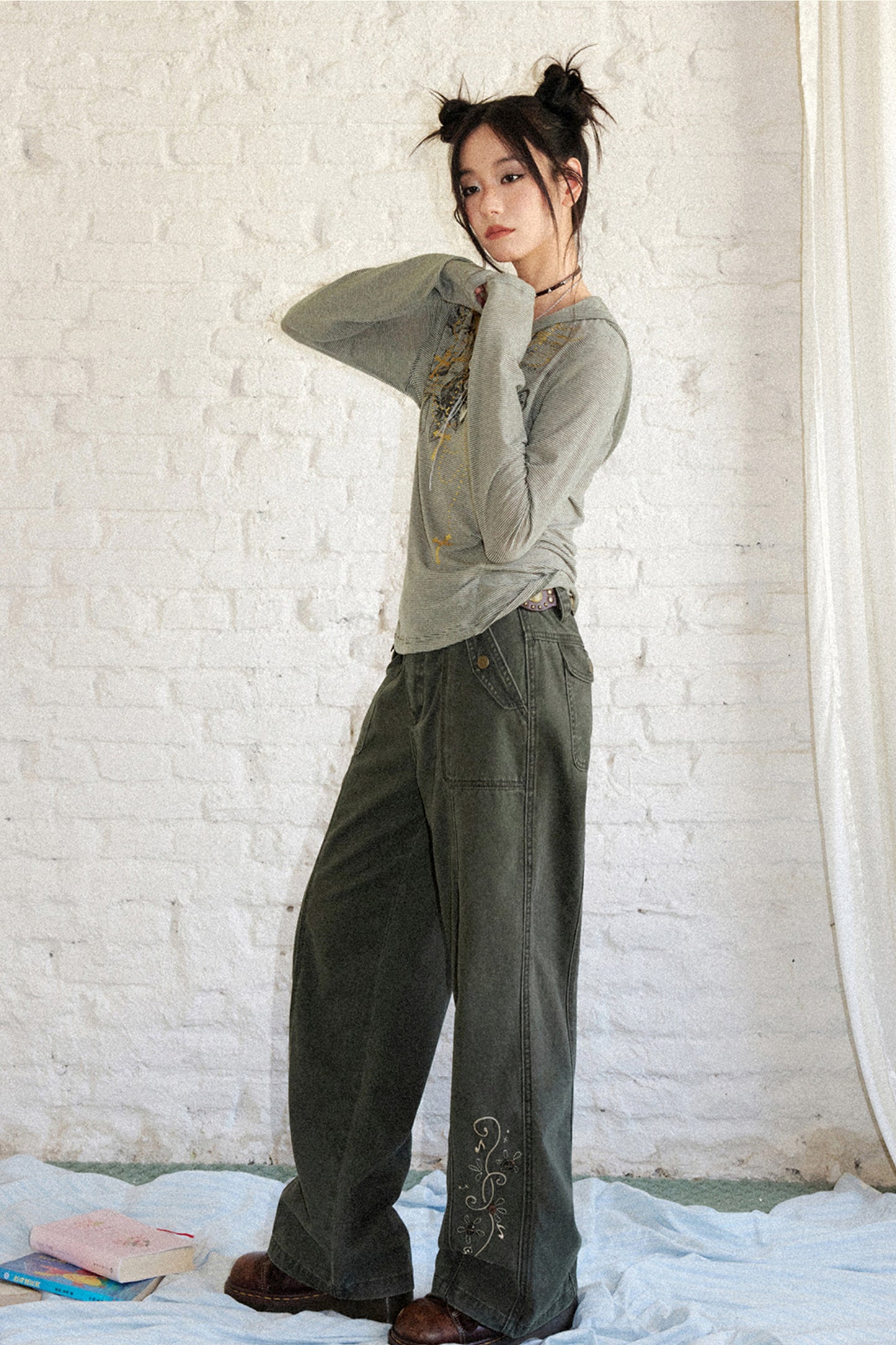 Vintage Straight Cargo Pants