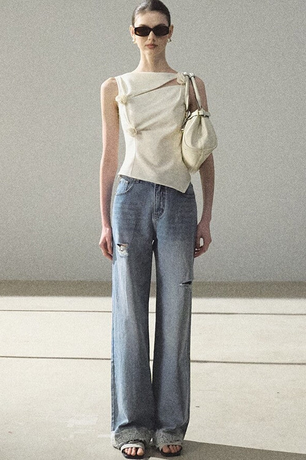 Bohemian Ripped Jeans