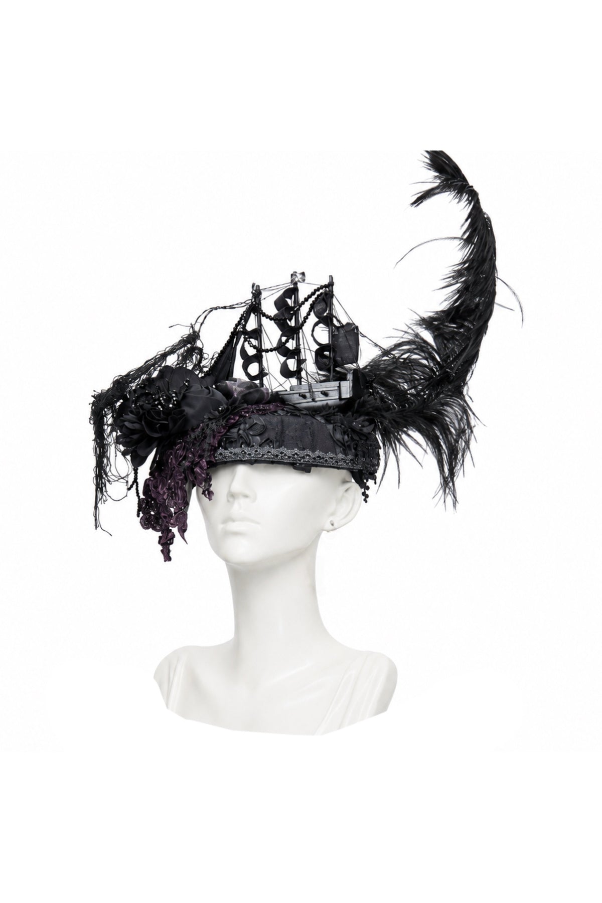 Gothic Dark Style Sailing Hat