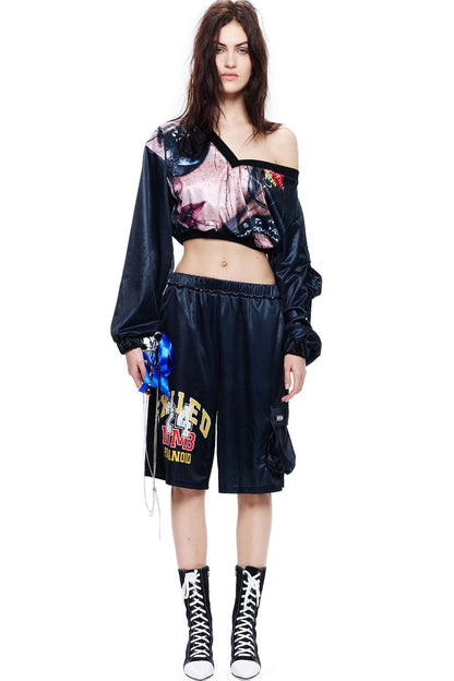 Reversible Punk Sporty Suit Set-Up