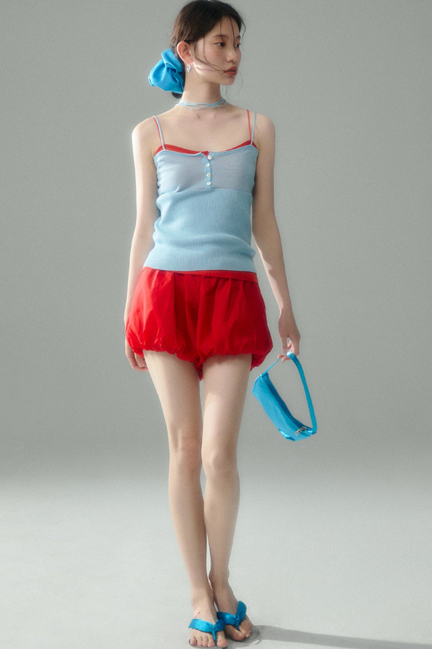 Drawstring Bloomers Shorts