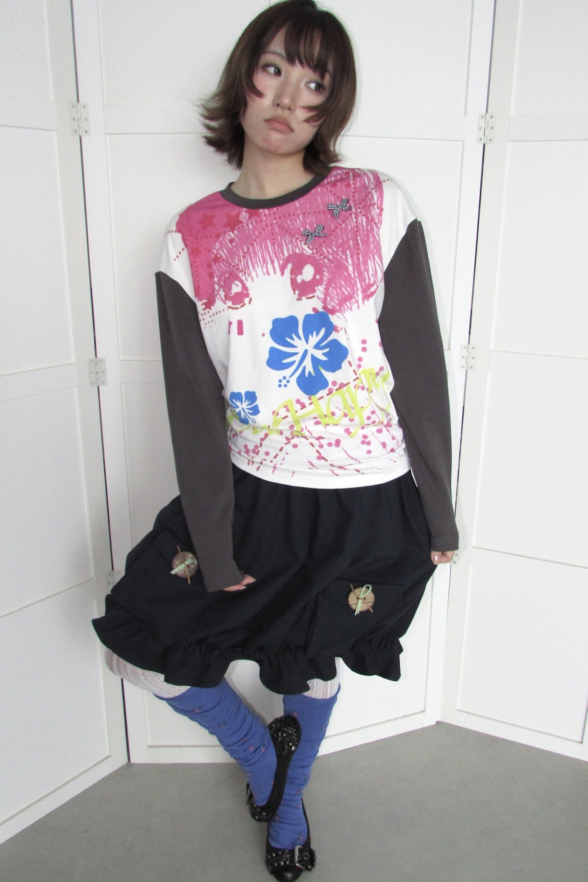 Print Long Sleeve Top