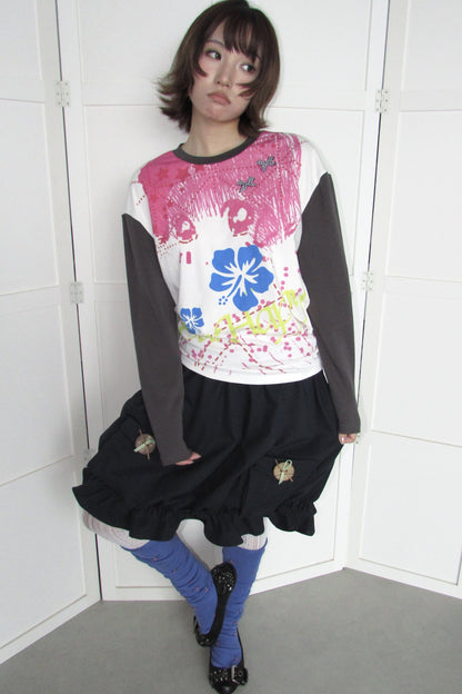 Print Long Sleeve Top
