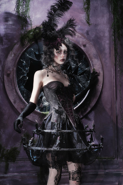 Butterfly Ghost Fishbone Corset