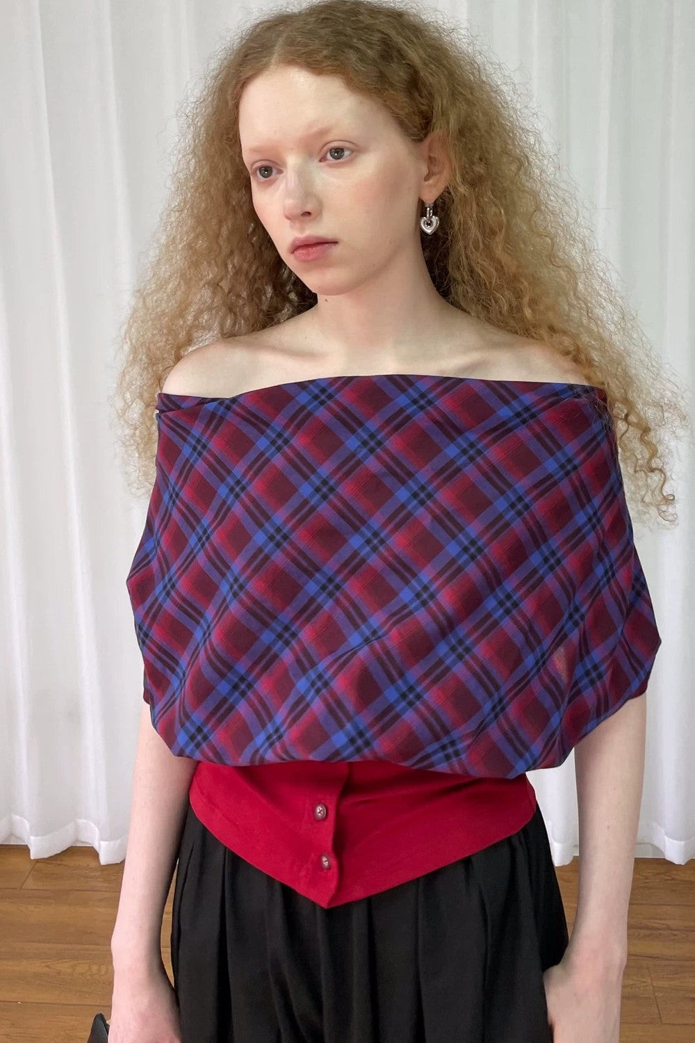 Plaid Short Sleeve Shirt