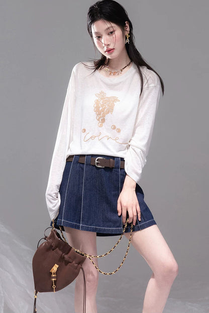 Cool Cream Lyocell Blouse