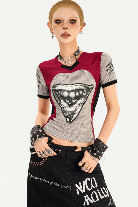 Deconstructed Retro Slim Top