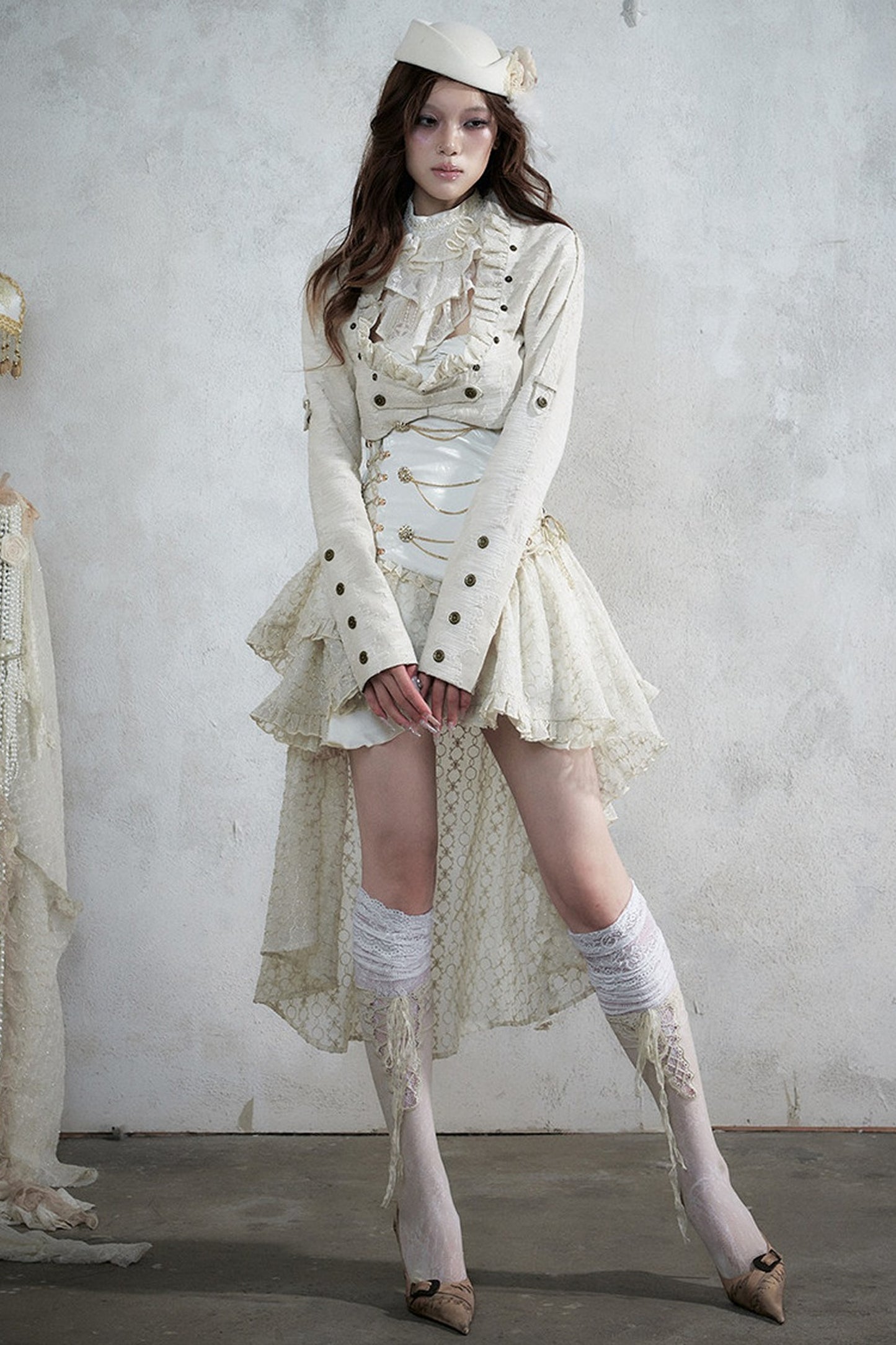Baroque Punk Leather Jacket