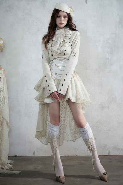 Baroque Punk Leather Jacket