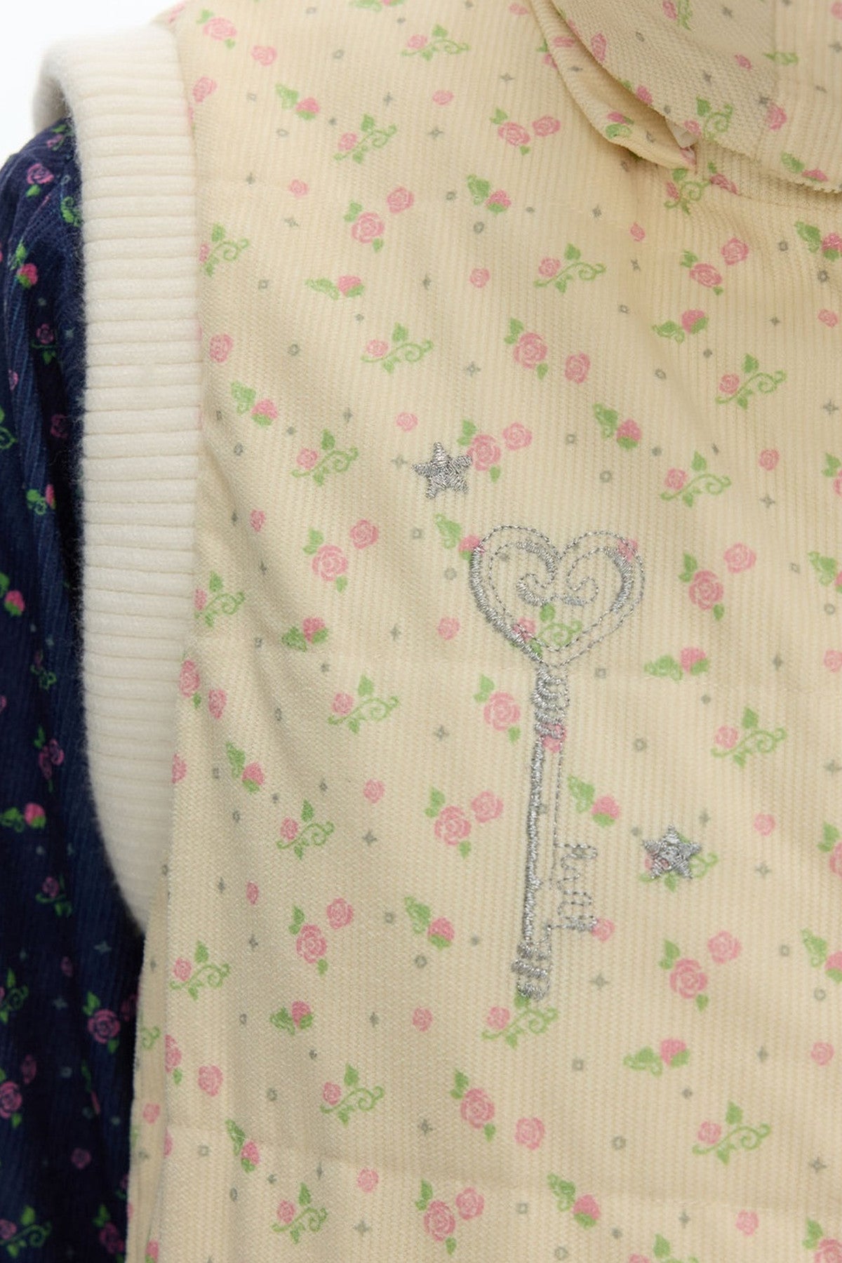 Reversible Cotton Padded Gilet