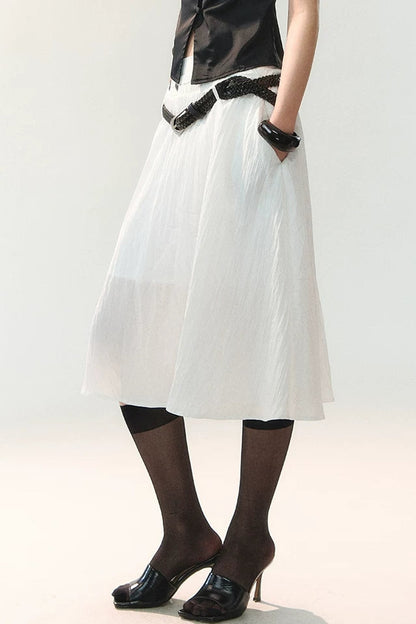 Deconstructing Era A-Line Skirt