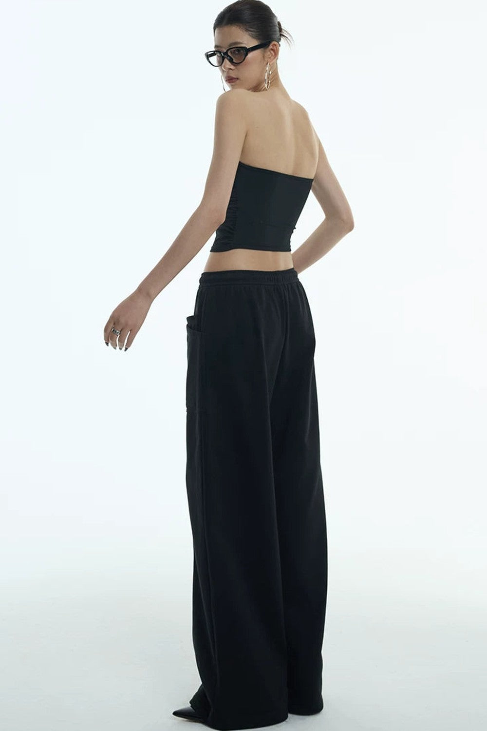 Elastic Pleated Tube Top