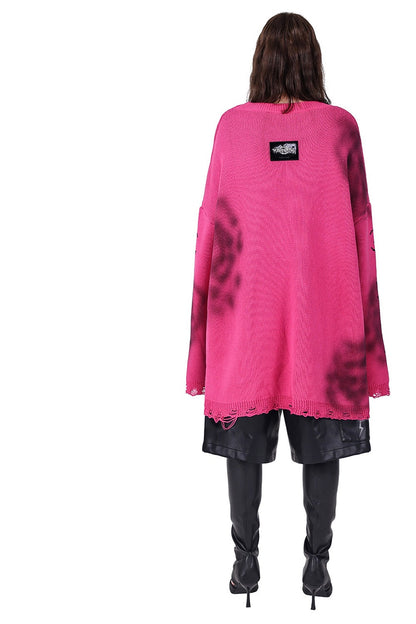 Electric Moon Graffiti Blouse
