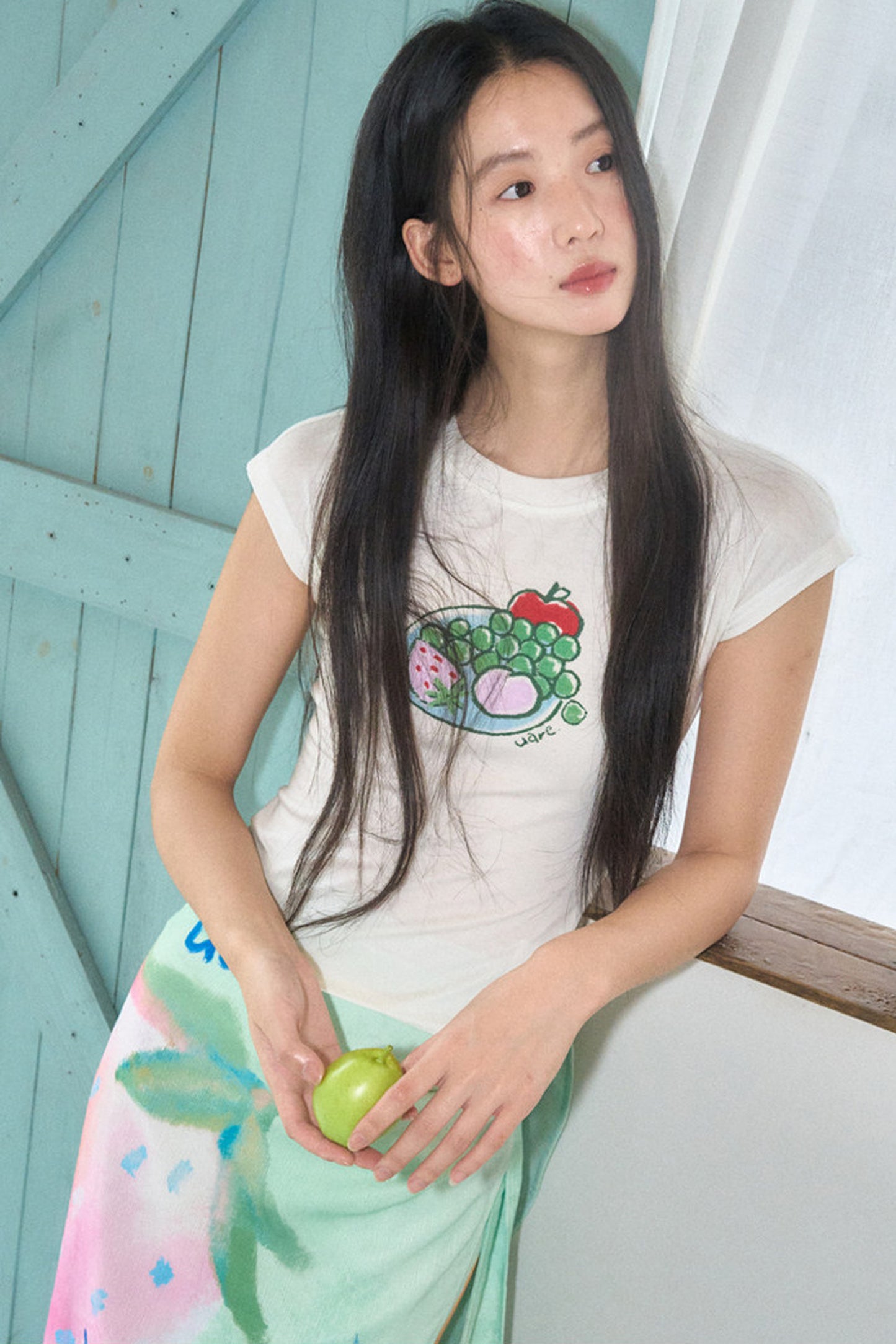 Fruit Platter Tencel Blend Short Sleeve T-Shirt