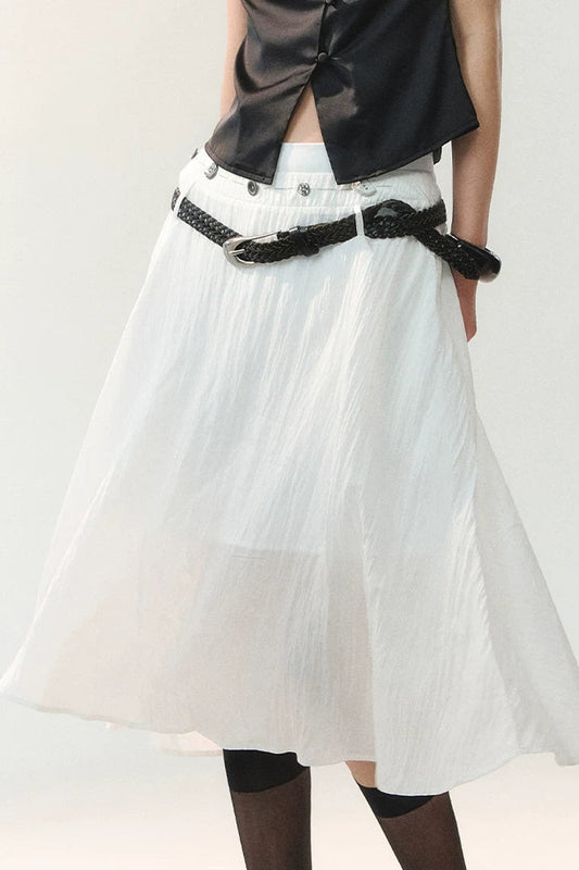 Deconstructing Era A-Line Skirt