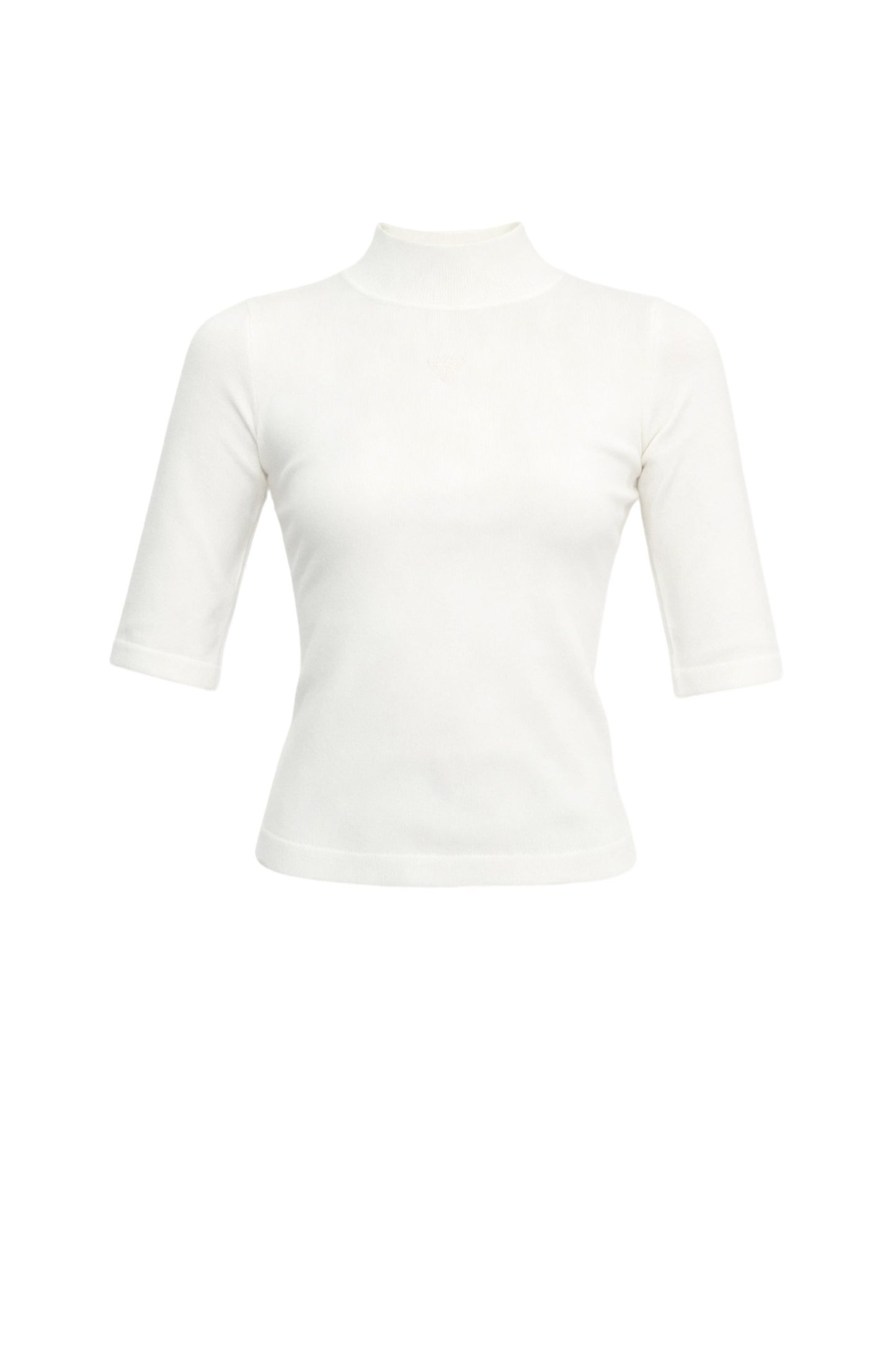 Mid-Sleeve Knit Sweater