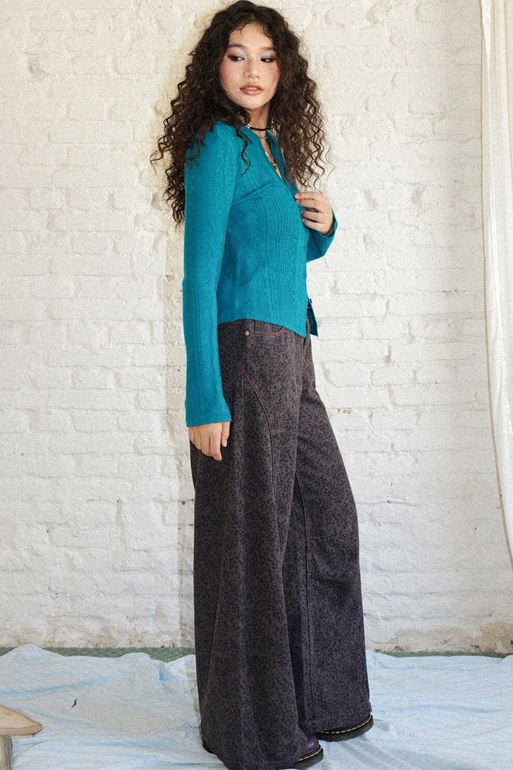 Lightweight Hollow Knit Cardigan