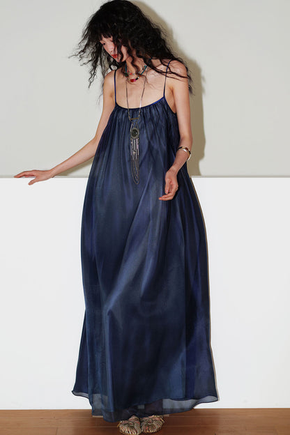 Pearlescent Gauze Dress Set