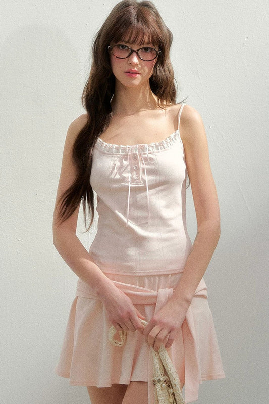 Floral Lace Crop Camisole