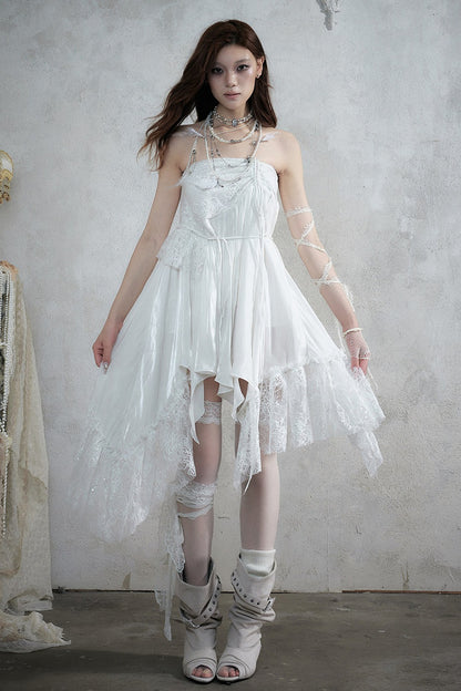 Romantic Lace Chiffon Skirt