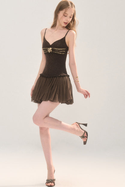 Sweet Floral Camisole Dress