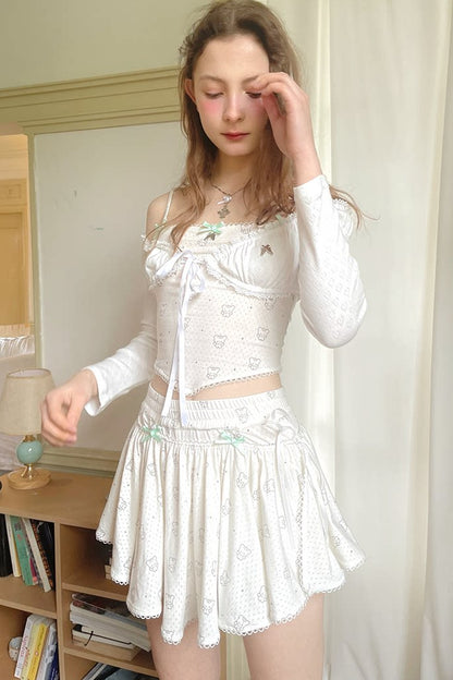Angel's Tears Knitted Skirt