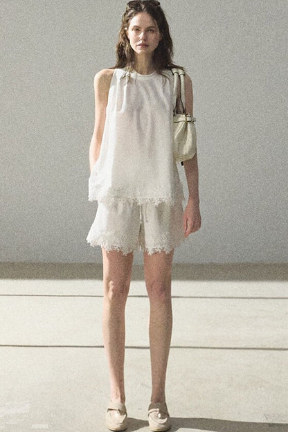 Vacation Lace Lyocell Vest