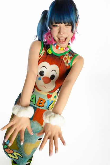 Y2K Devil Cat Print Sleeveless Tank Top