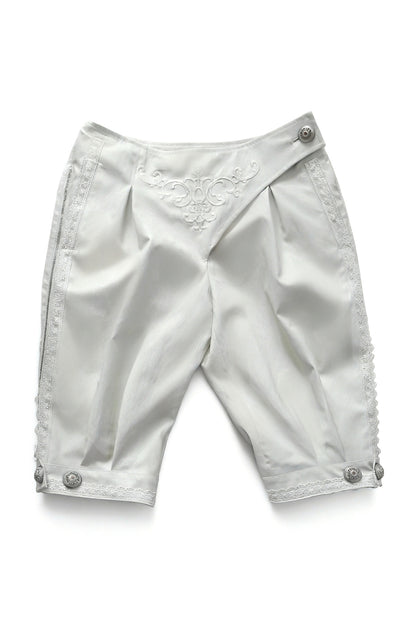 Medieval Embroidered Leather Riding Pants