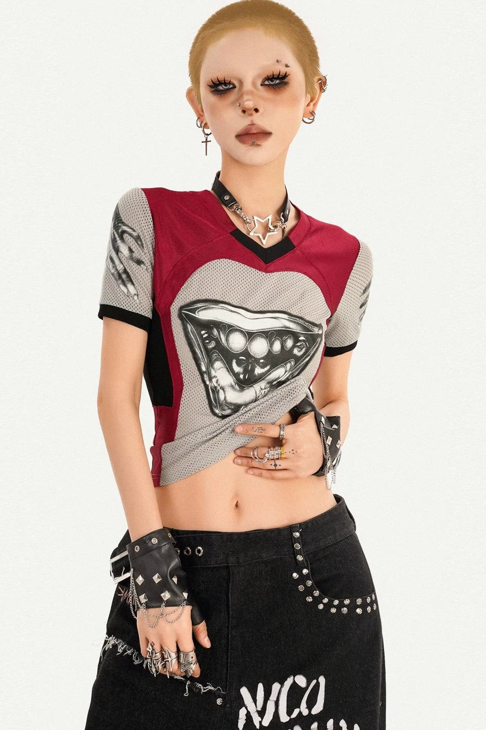 Deconstructed Retro Slim Top