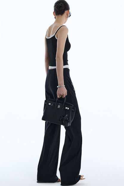 Loose Straight Casual Floor-Length Pants