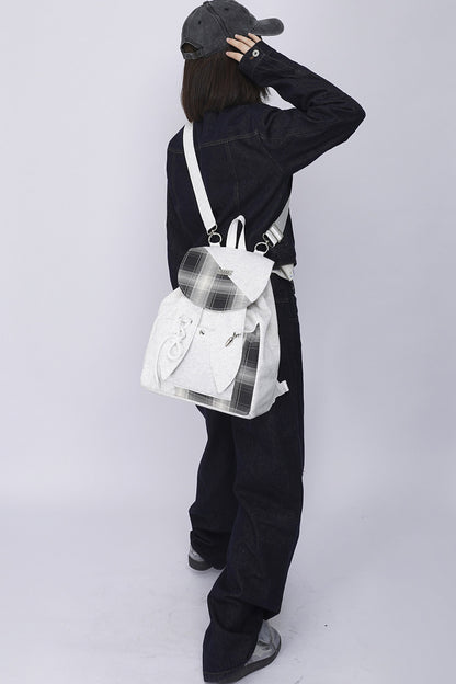 Outdoor Travel Cute Flip-Top Backpack