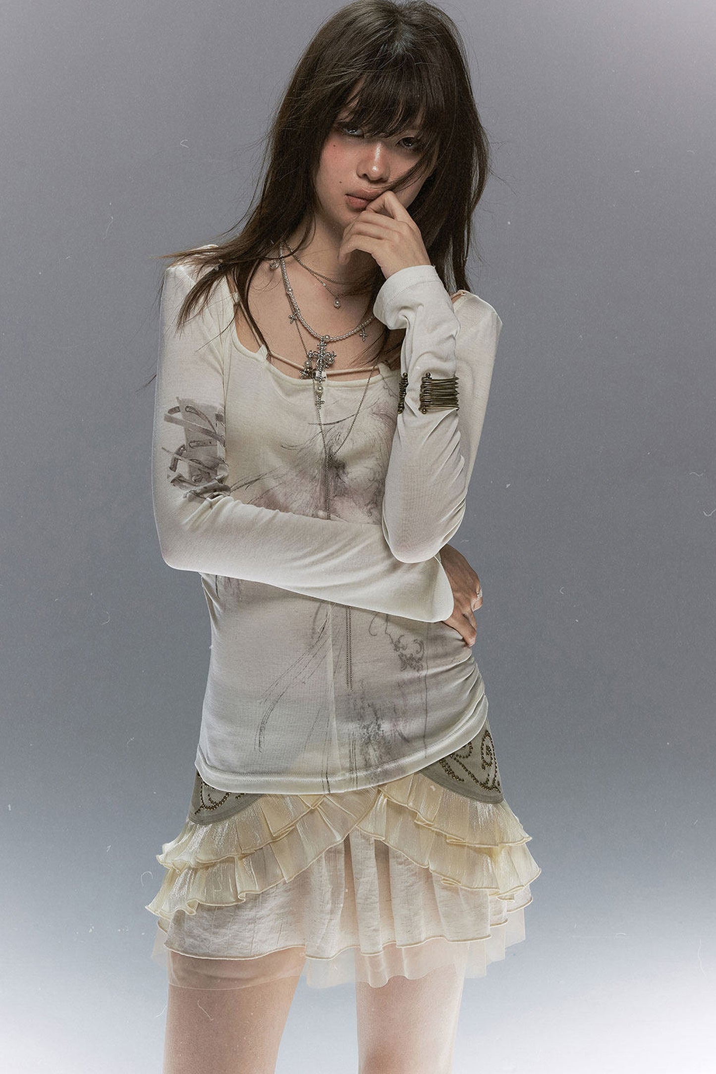 Broken Angel Tencel Top