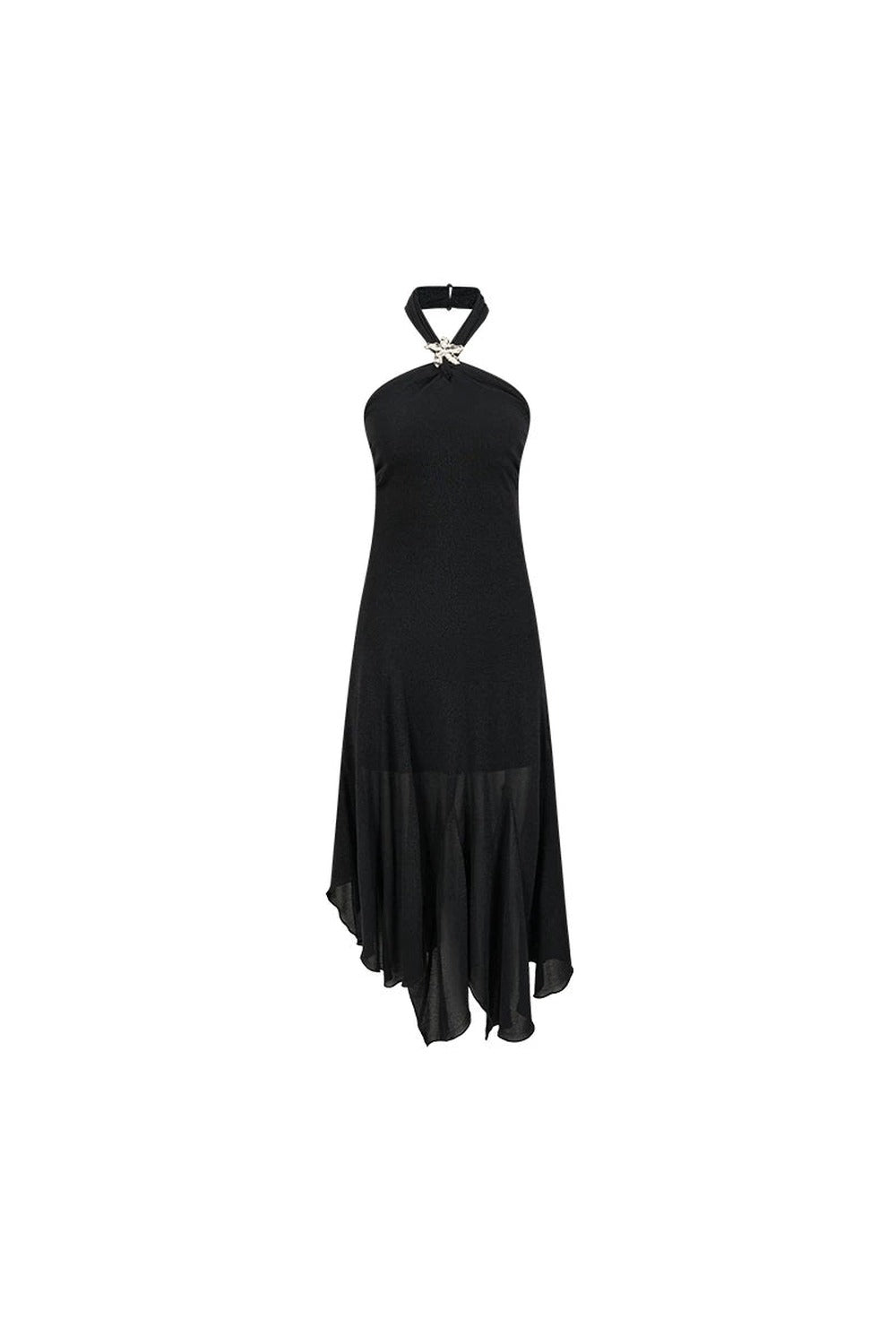 Ink Mist Jellyfish Hem Dress