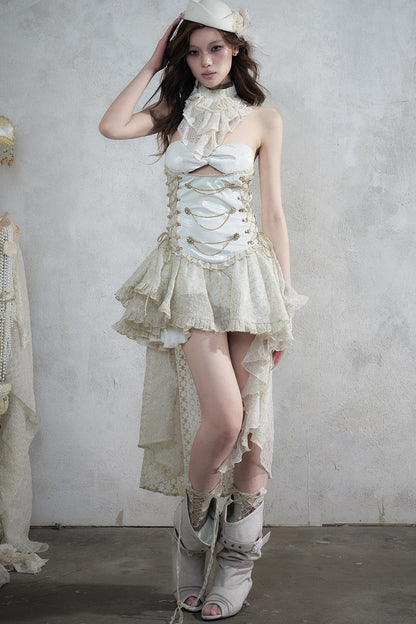Baroque Lace Collar Scarf